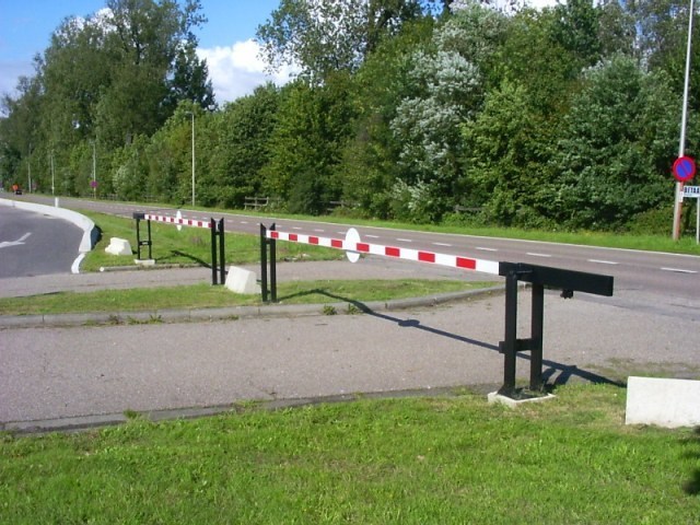 handbediende slagboom